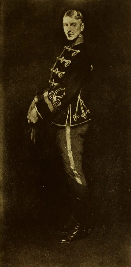 An illustration from Art in California : a survey of American art with special reference to Californian painting, sculpture and architecture past and present, particularly as those arts were represented at the Panama-Pacific International Exposition : being essays and articles by the following contributors, 1916, leaf 92