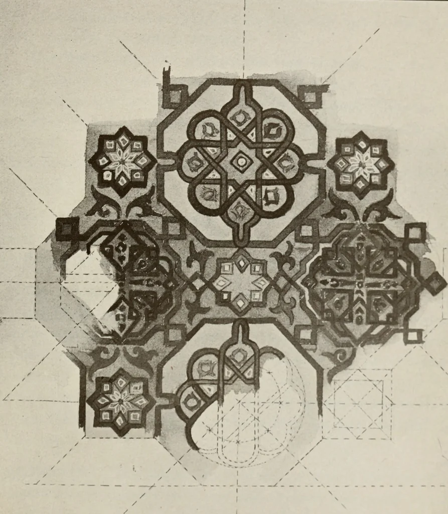 An illustration from Art in costume design; practical suggestions for those interested in art, sewing, history and literature, 1920, leaf 106