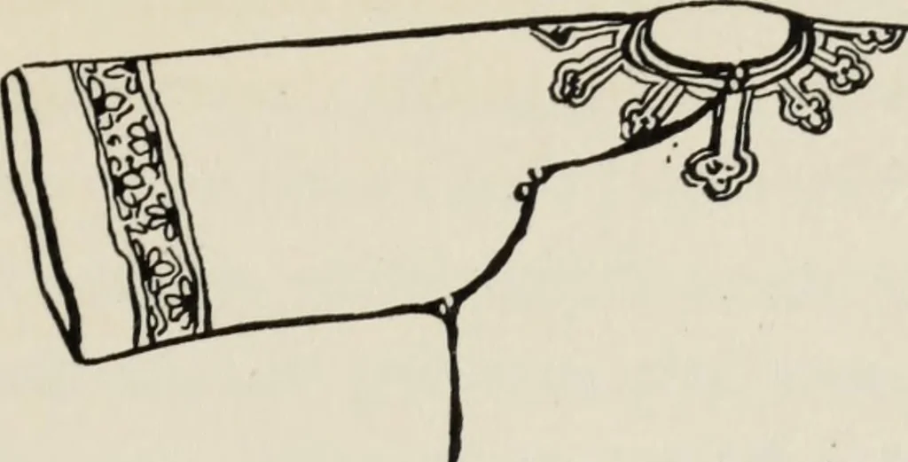 An illustration from Art in costume design; practical suggestions for those interested in art, sewing, history and literature, 1920, leaf 110