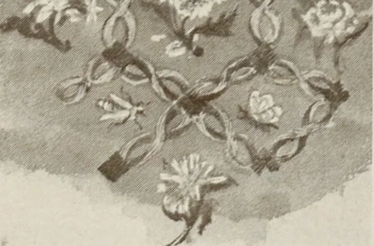An illustration from Art in costume design; practical suggestions for those interested in art, sewing, history and literature, 1920, leaf 182
