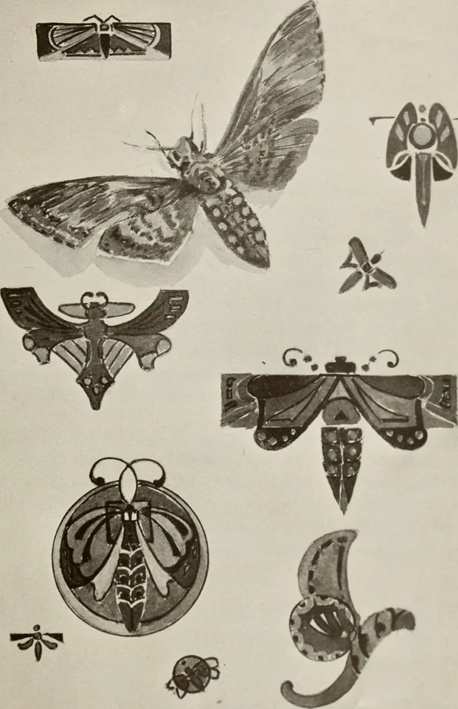 An illustration from Art in costume design; practical suggestions for those interested in art, sewing, history and literature, 1920, leaf 32
