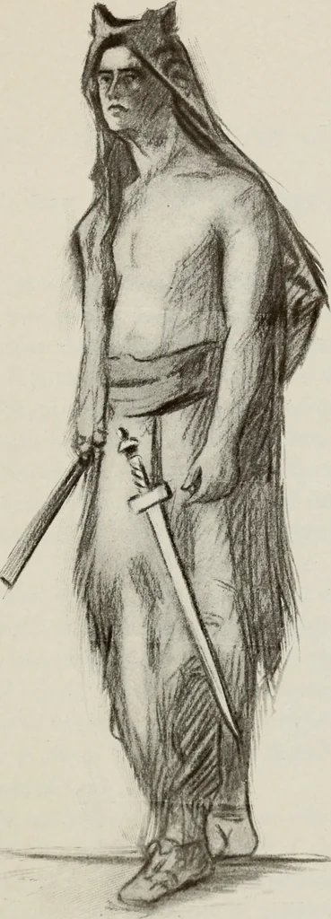 An illustration from Art in costume design; practical suggestions for those interested in art, sewing, history and literature, 1920, leaf 36