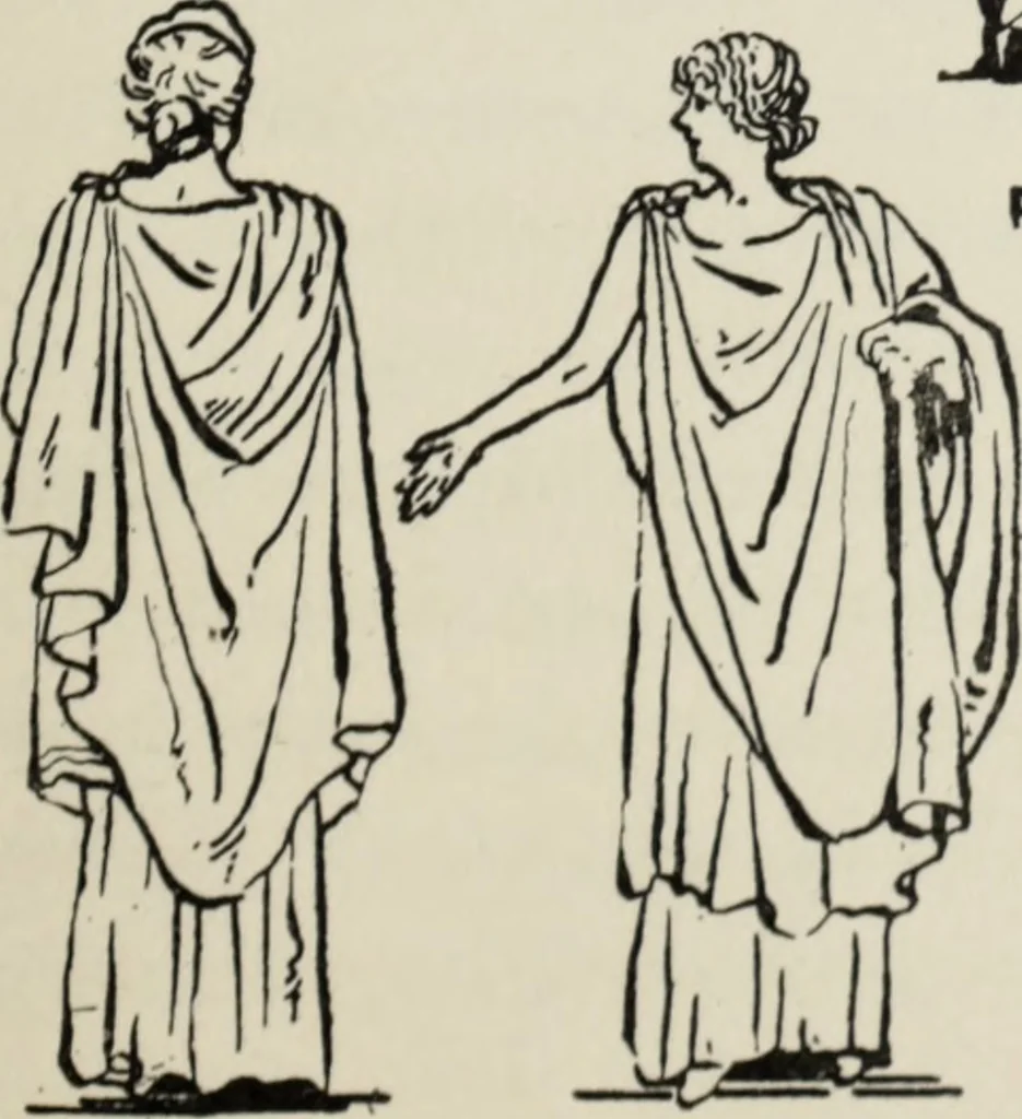 An illustration from Art in costume design; practical suggestions for those interested in art, sewing, history and literature, 1920, leaf 80