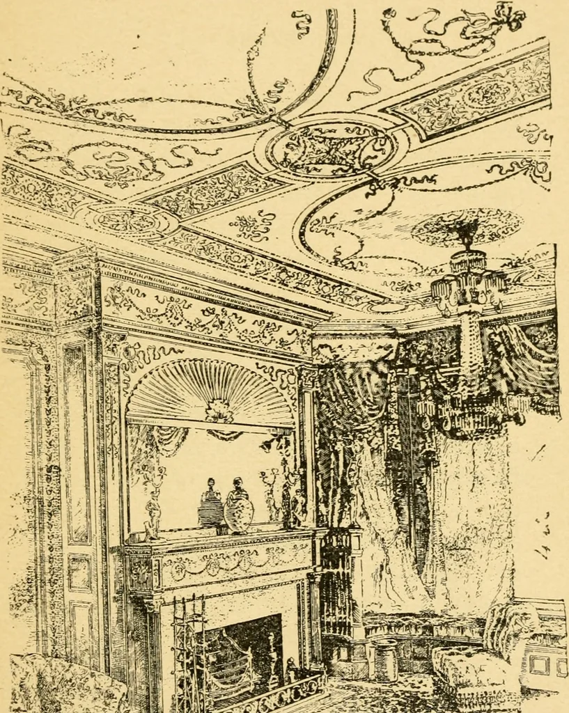 An illustration from Art in decoration; some modern examples with illustrations, 1889, leaf 32