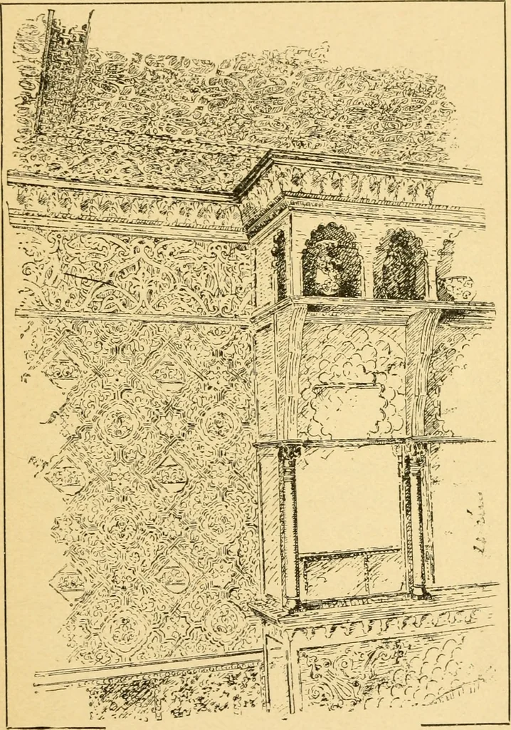 An illustration from Art in decoration; some modern examples with illustrations, 1889, leaf 36
