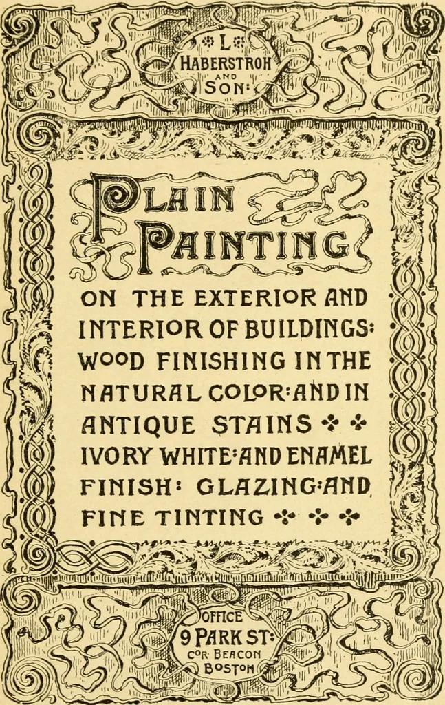 An illustration from Art in decoration; some modern examples with illustrations, 1889, leaf 52