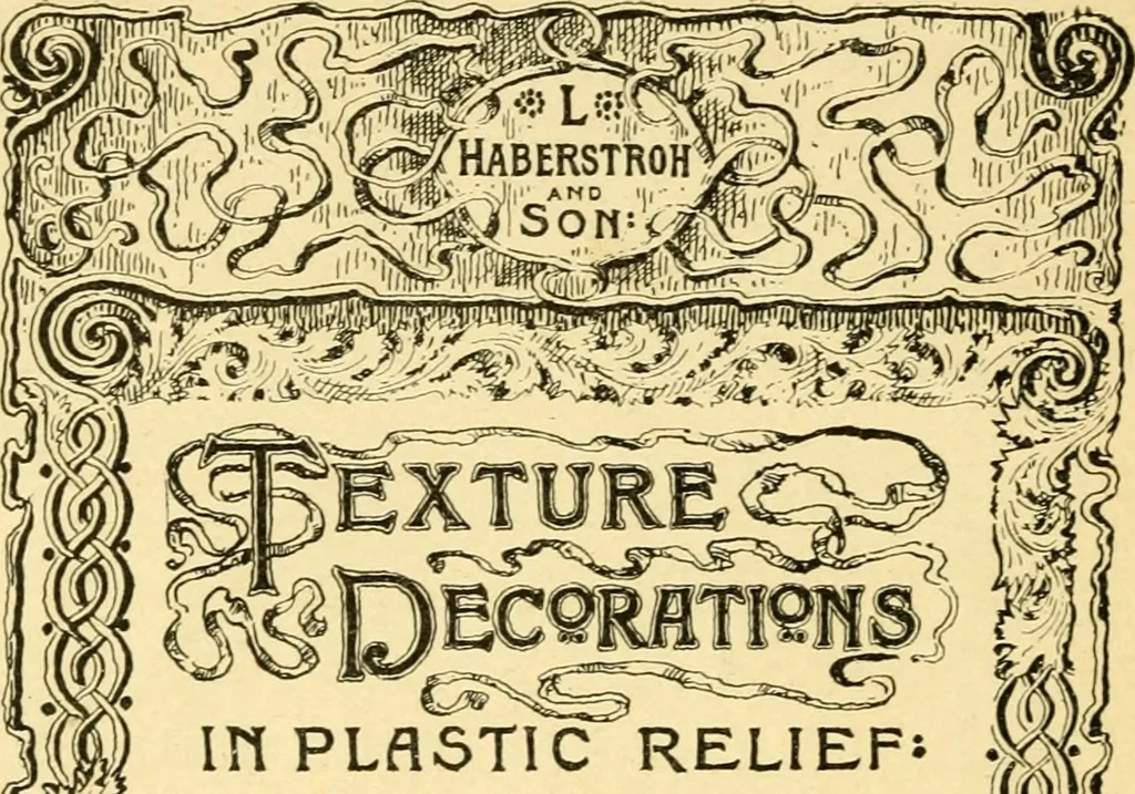 An illustration from Art in decoration; some modern examples with illustrations, 1889, leaf 53