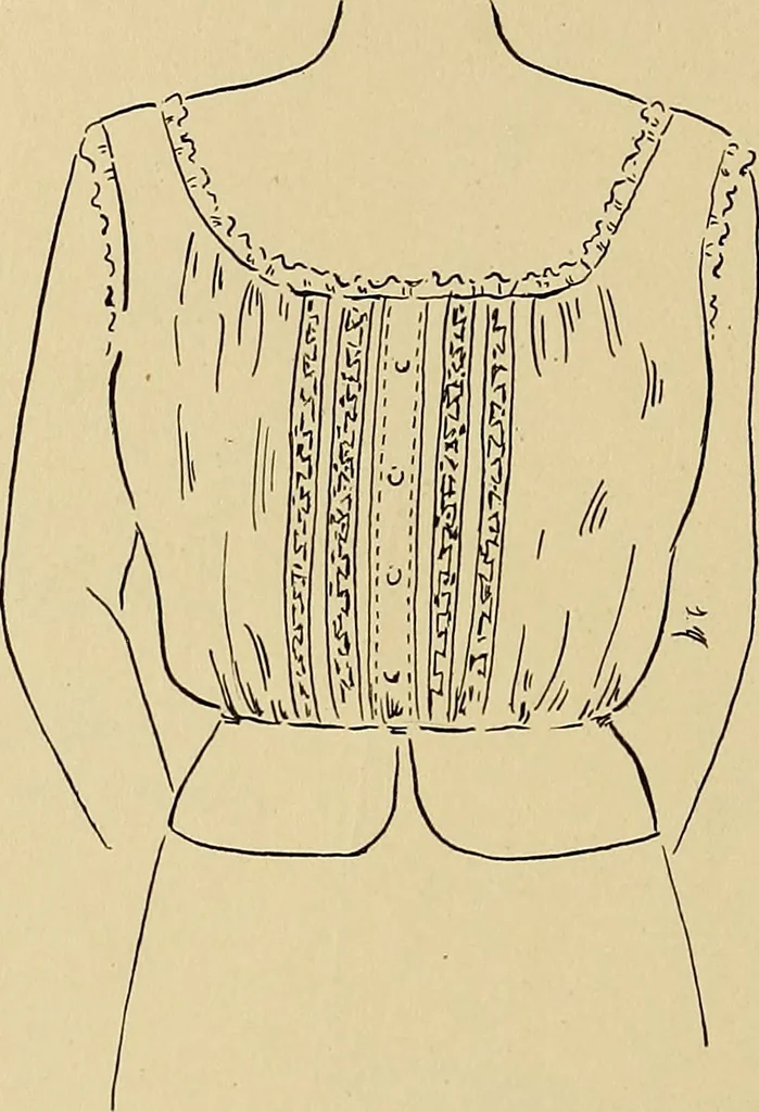 An illustration from Art in dress, 1916, leaf 15