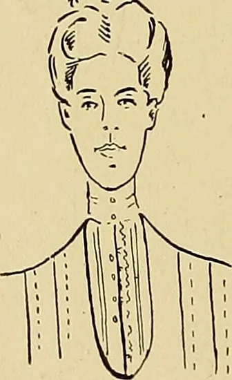 An illustration from Art in dress, 1916, leaf 17