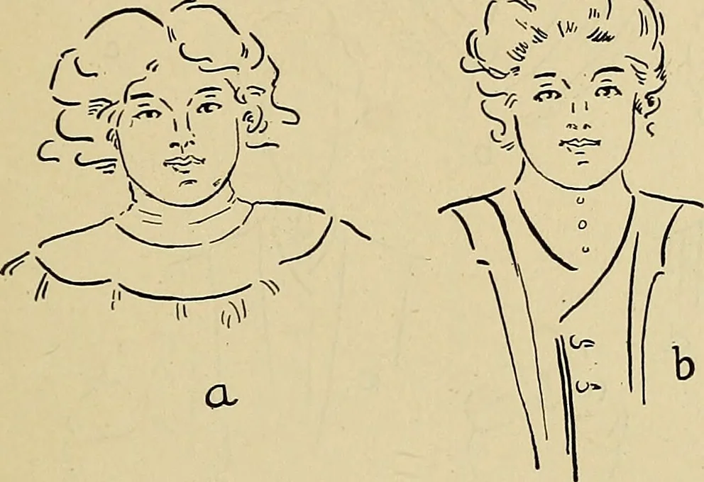 An illustration from Art in dress, 1916, leaf 18