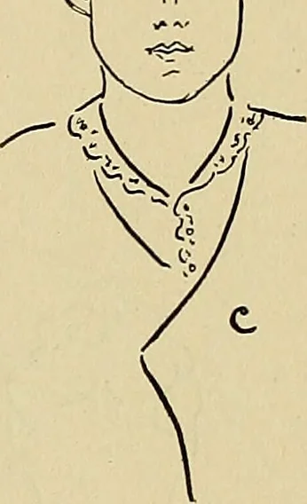 An illustration from Art in dress, 1916, leaf 18