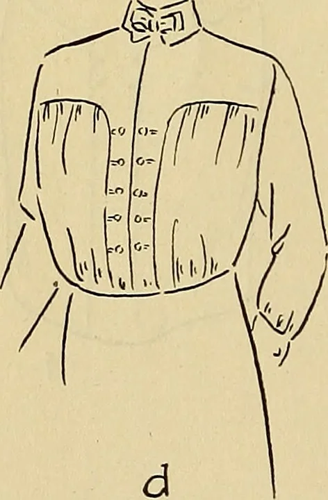 An illustration from Art in dress, 1916, leaf 21