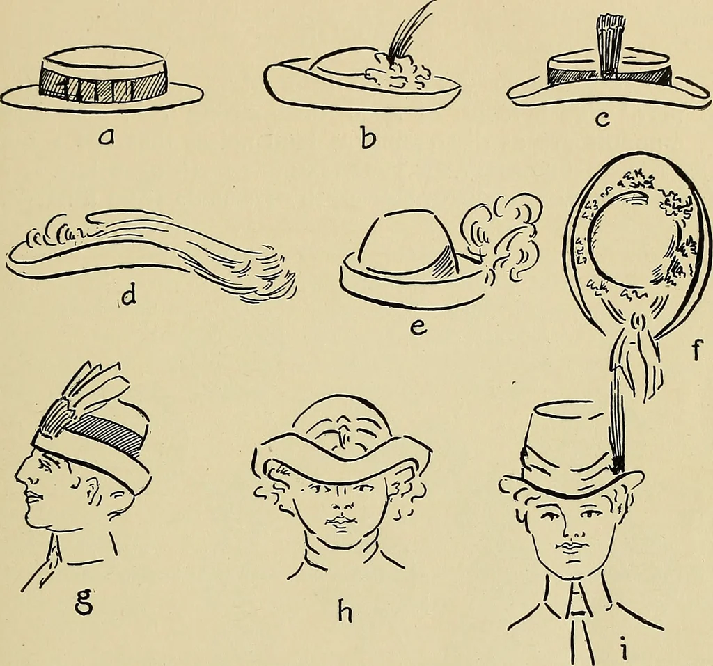 An illustration from Art in dress, 1916, leaf 28