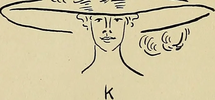 An illustration from Art in dress, 1916, leaf 28