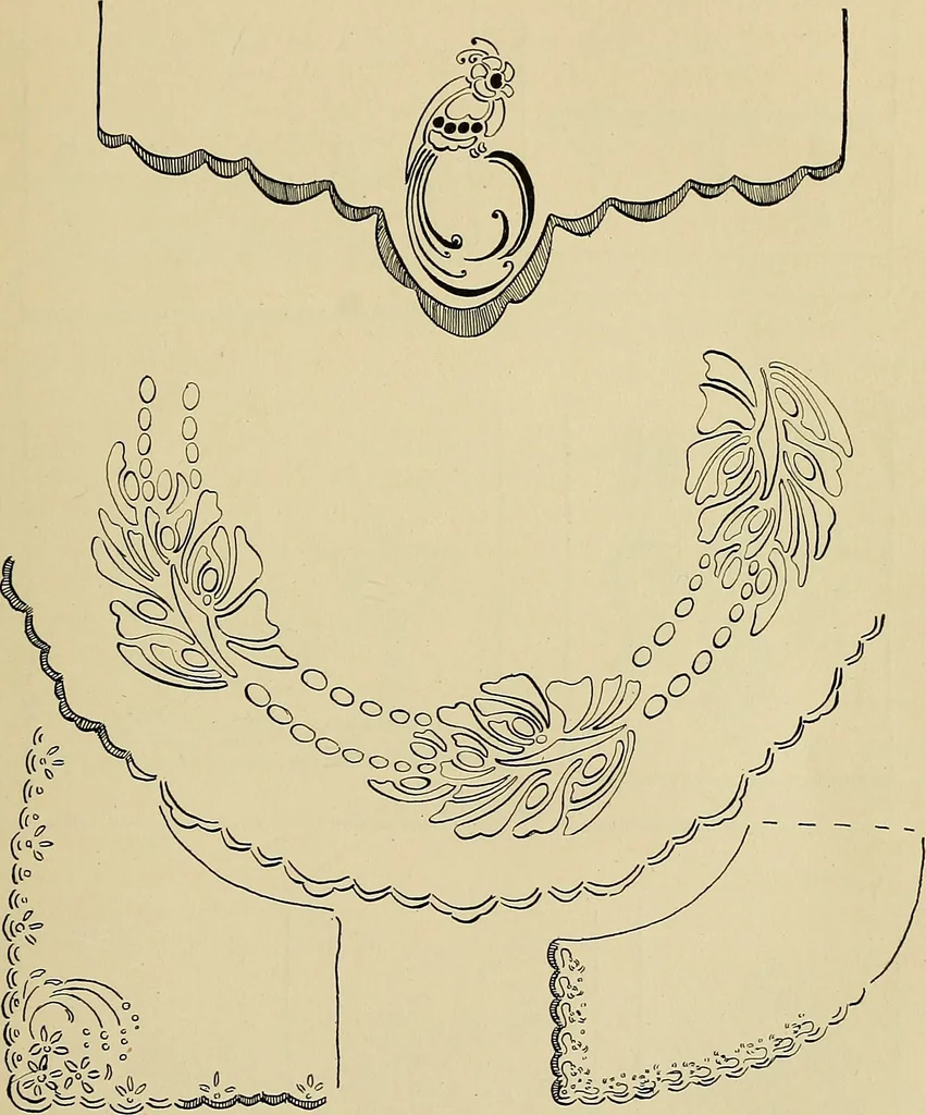 An illustration from Art in dress, 1916, leaf 50