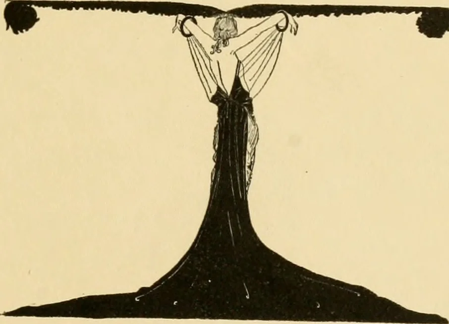 An illustration from Art in dress, 1922, leaf 10