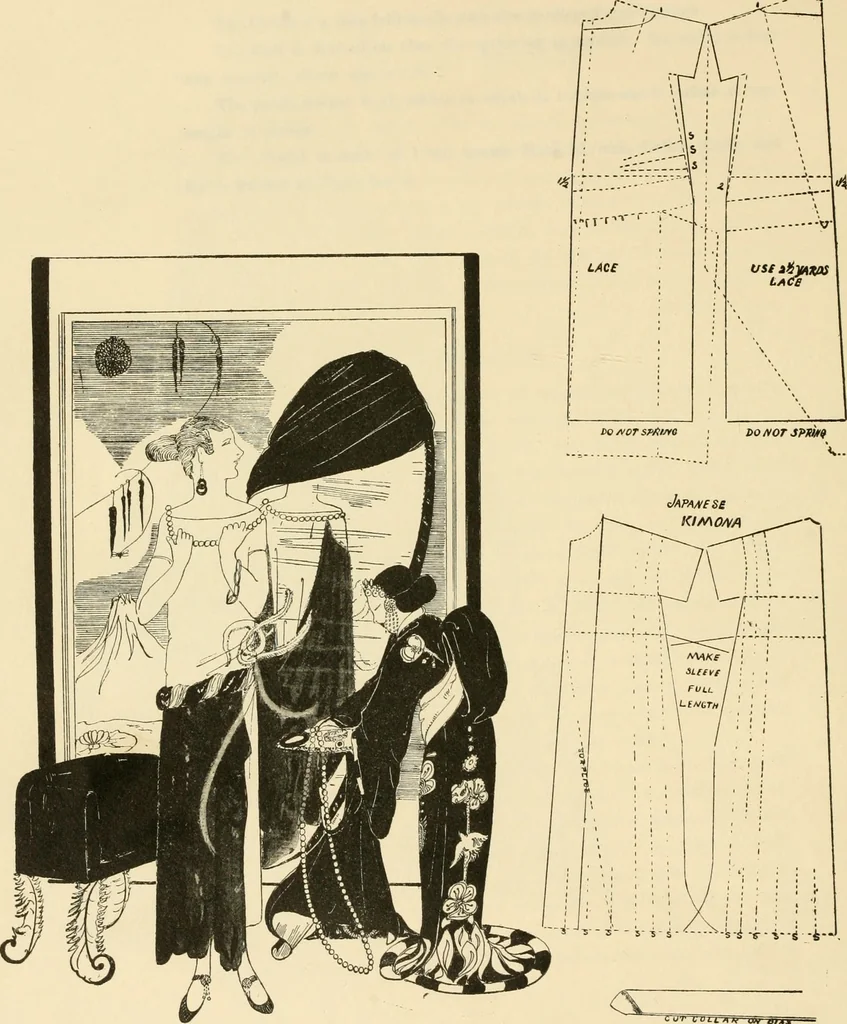An illustration from Art in dress, 1922, leaf 111