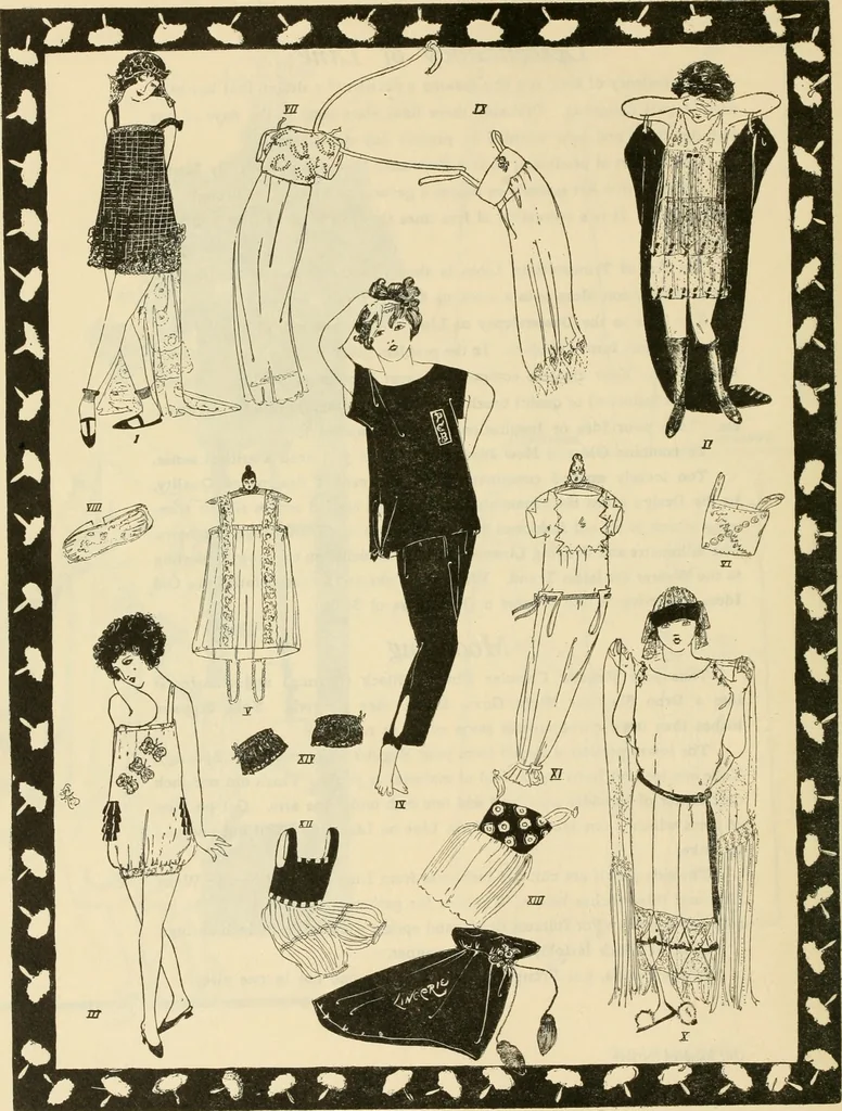 An illustration from Art in dress, 1922, leaf 117