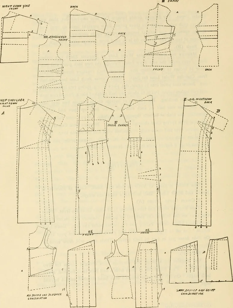 An illustration from Art in dress, 1922, leaf 127