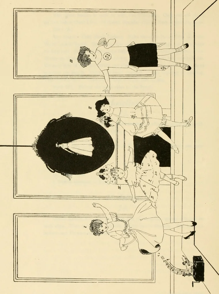 An illustration from Art in dress, 1922, leaf 135