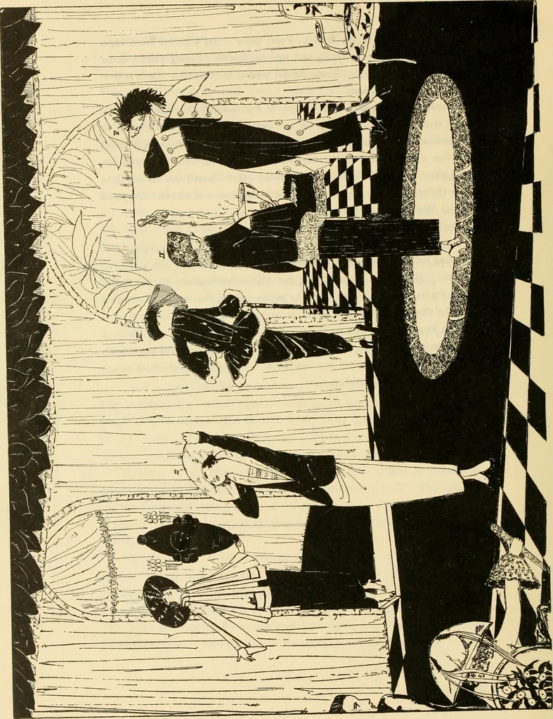 An illustration from Art in dress, 1922, leaf 165