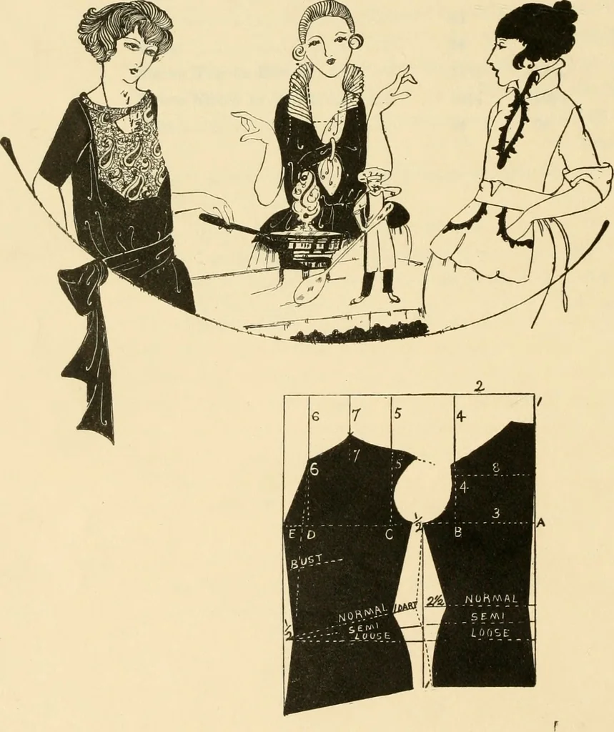 An illustration from Art in dress, 1922, leaf 41