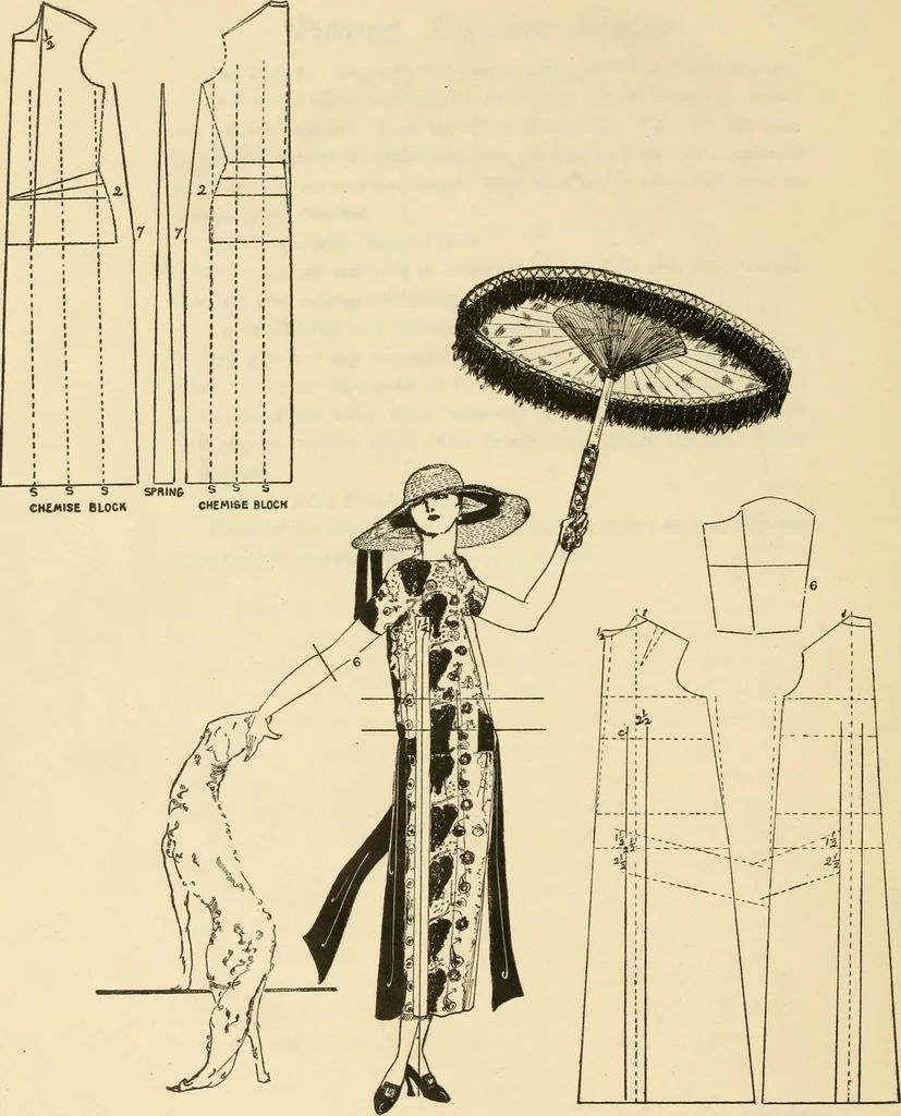 An illustration from Art in dress, 1922, leaf 53