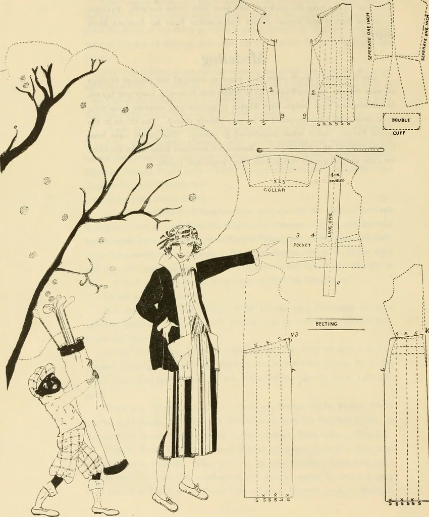 An illustration from Art in dress, 1922, leaf 65