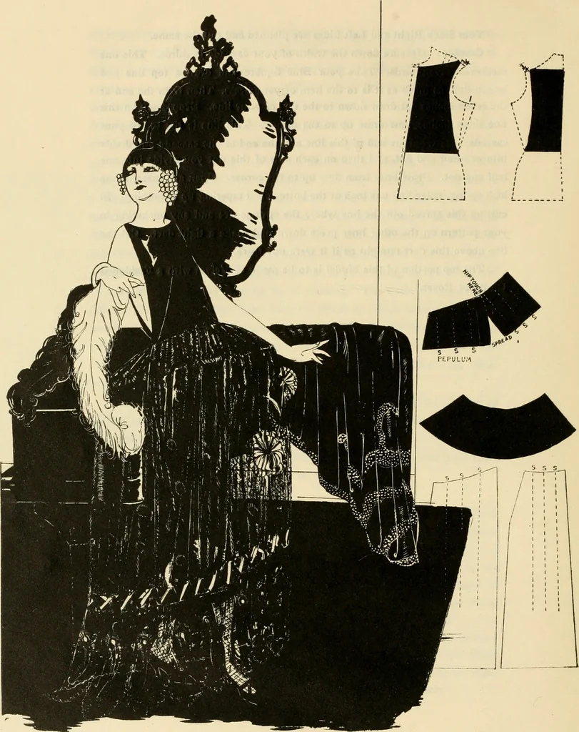 An illustration from Art in dress, 1922, leaf 79