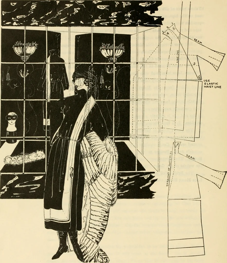 An illustration from Art in dress, 1922, leaf 87