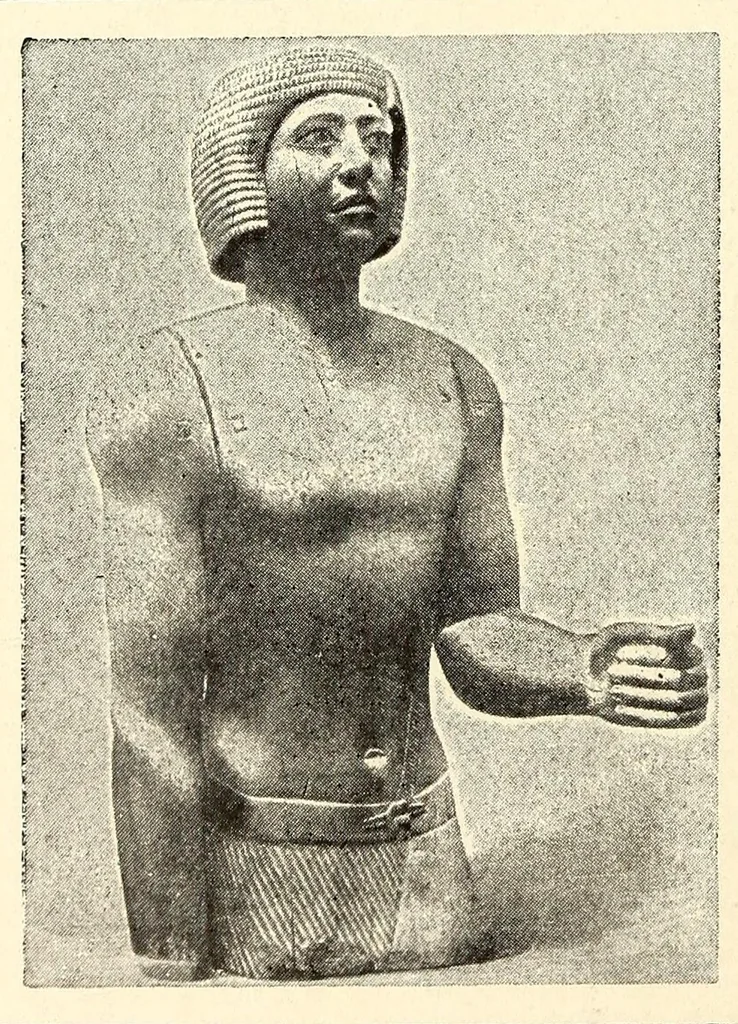 An illustration from Art in Egypt, 1912, leaf 104