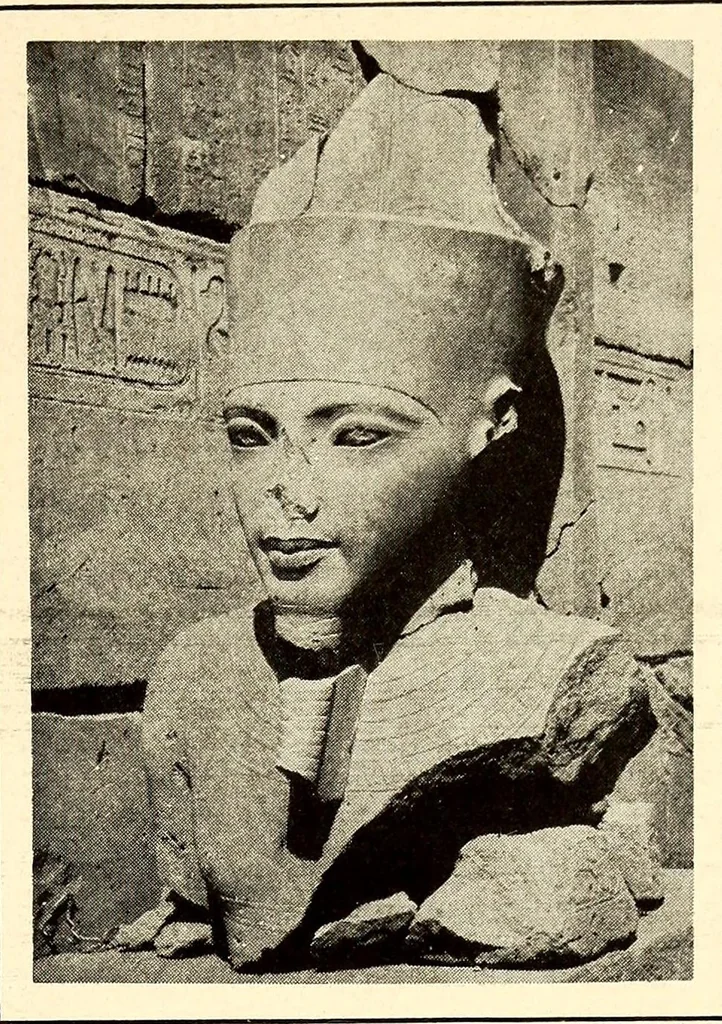 An illustration from Art in Egypt, 1912, leaf 199