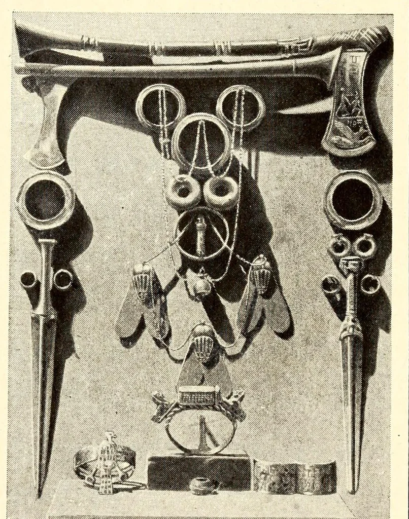 An illustration from Art in Egypt, 1912, leaf 233