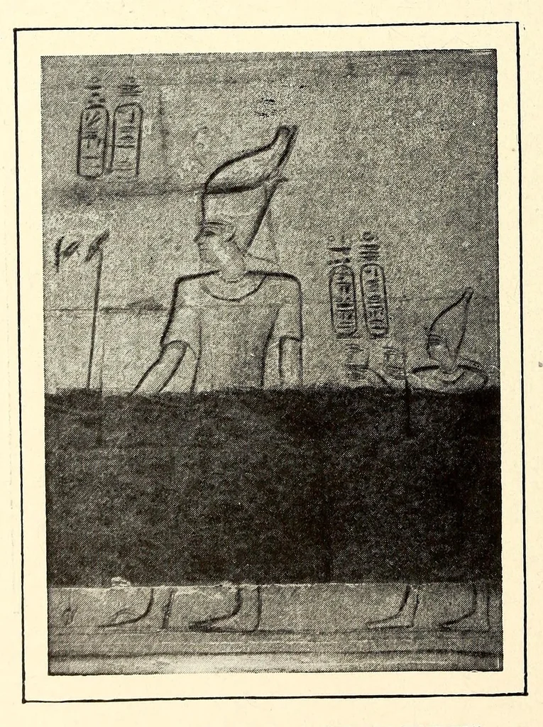 An illustration from Art in Egypt, 1912, leaf 296