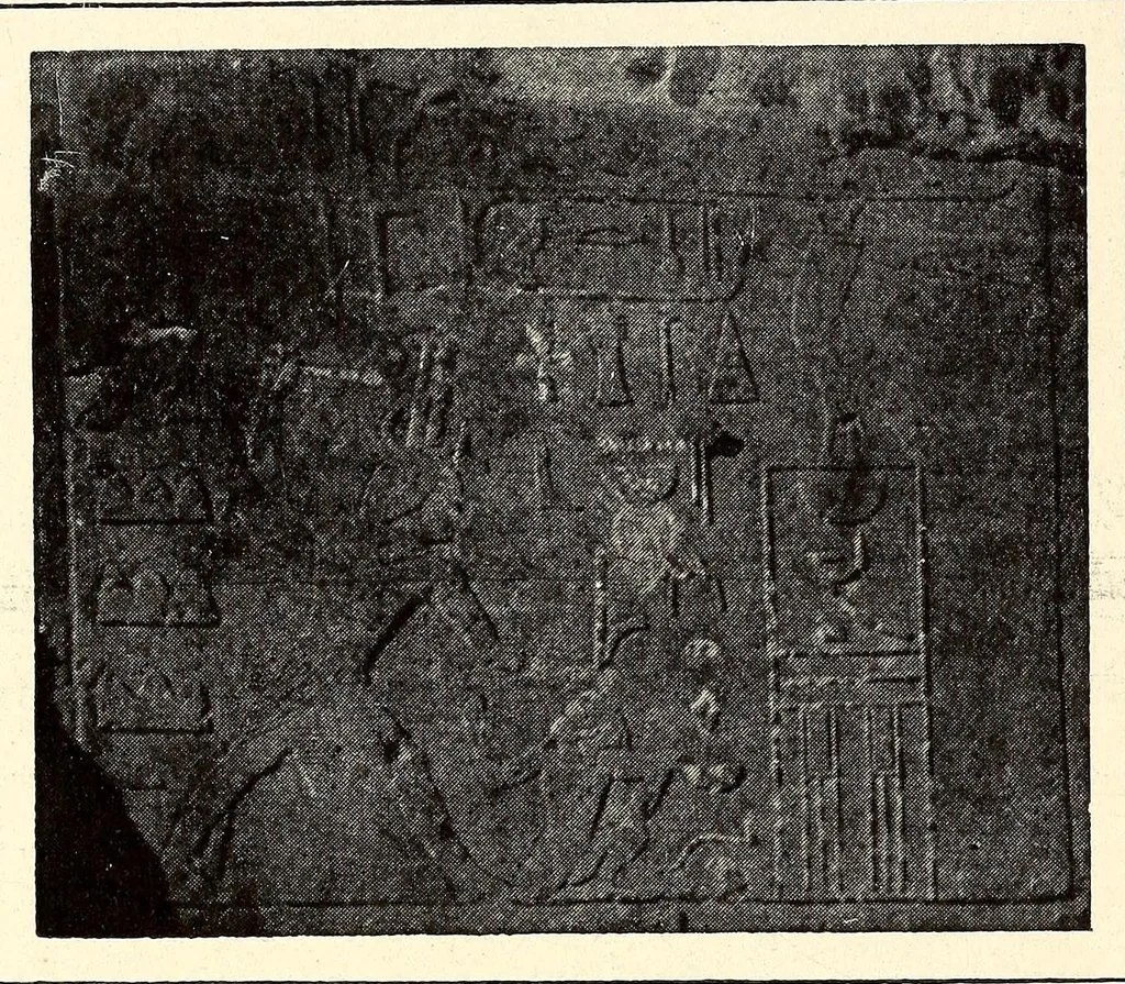 An illustration from Art in Egypt, 1912, leaf 78