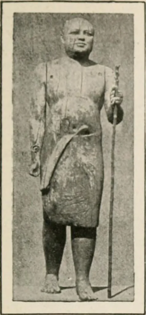 An illustration from Art in Egypt, 1912, leaf 100