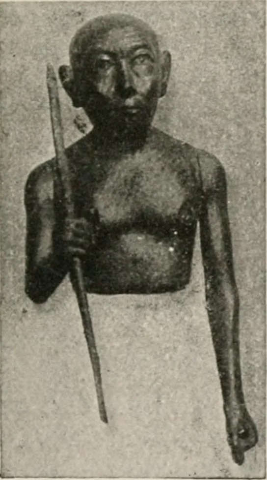 An illustration from Art in Egypt, 1912, leaf 100
