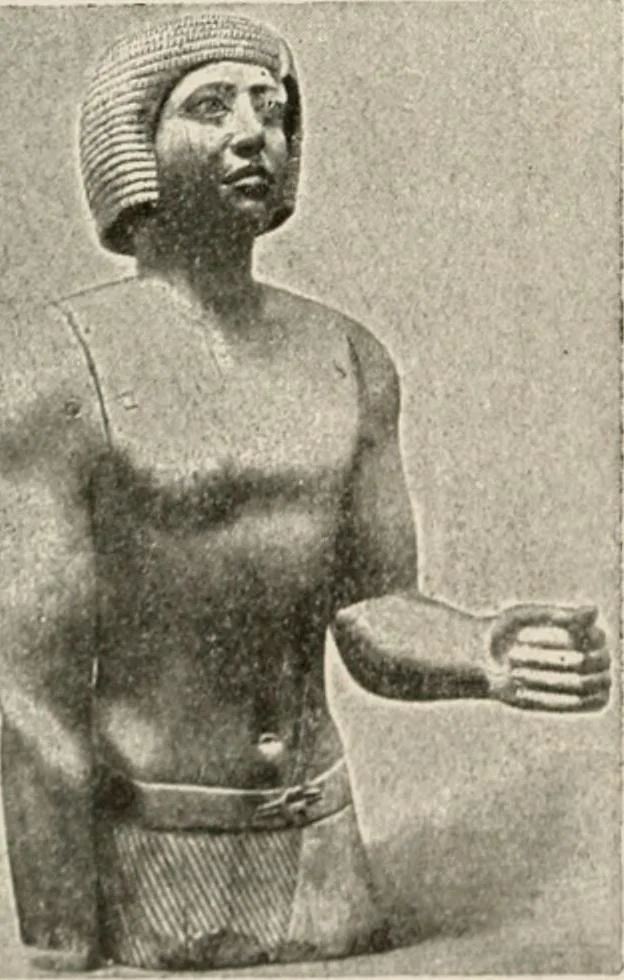 An illustration from Art in Egypt, 1912, leaf 101