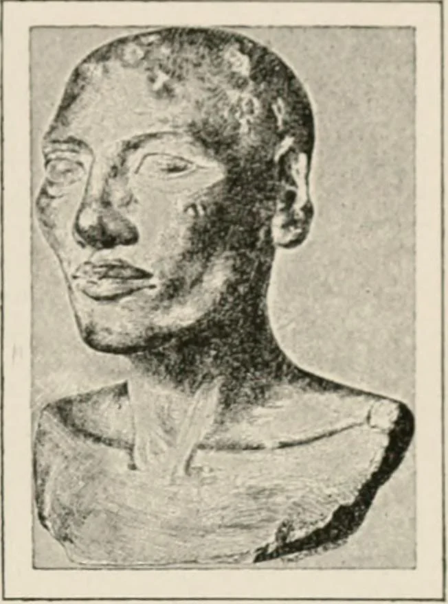 An illustration from Art in Egypt, 1912, leaf 102