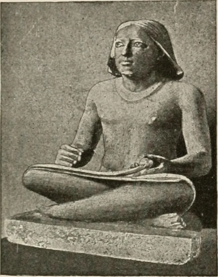 An illustration from Art in Egypt, 1912, leaf 103