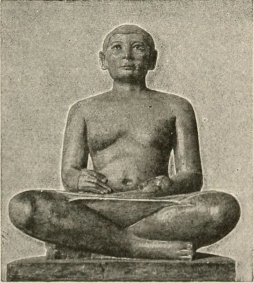 An illustration from Art in Egypt, 1912, leaf 103