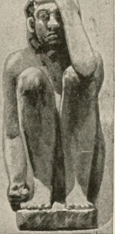 An illustration from Art in Egypt, 1912, leaf 104