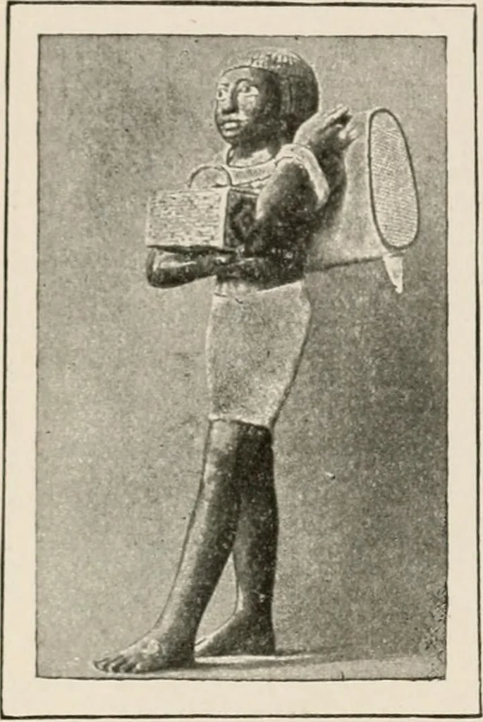 An illustration from Art in Egypt, 1912, leaf 105