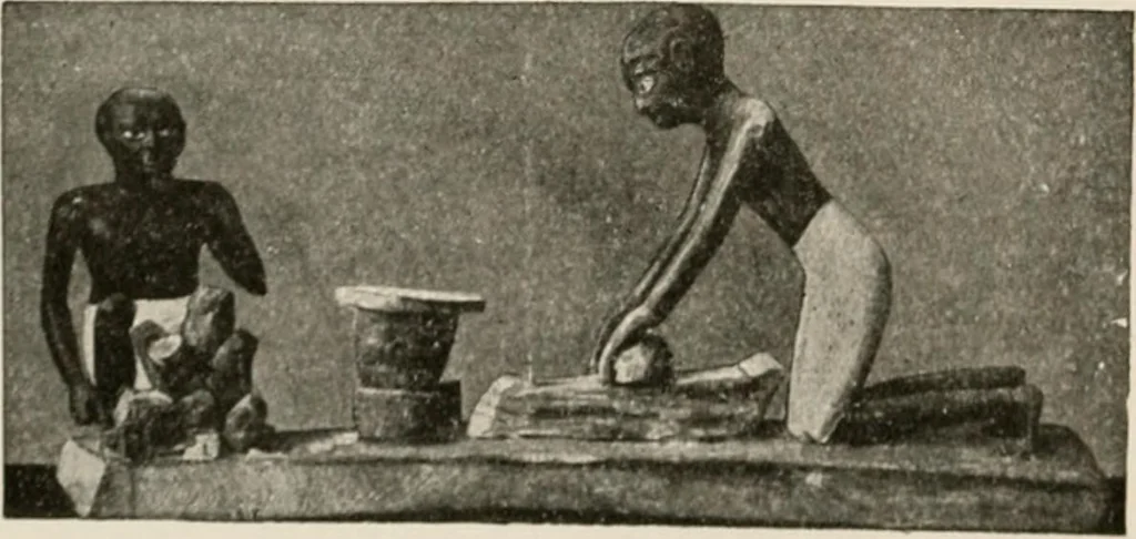 An illustration from Art in Egypt, 1912, leaf 105