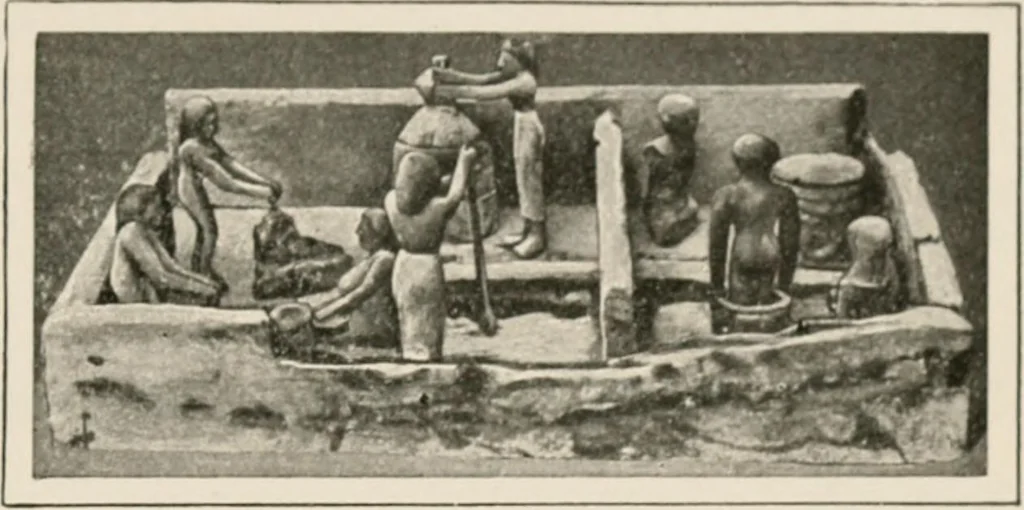 An illustration from Art in Egypt, 1912, leaf 108