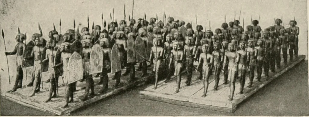 An illustration from Art in Egypt, 1912, leaf 110