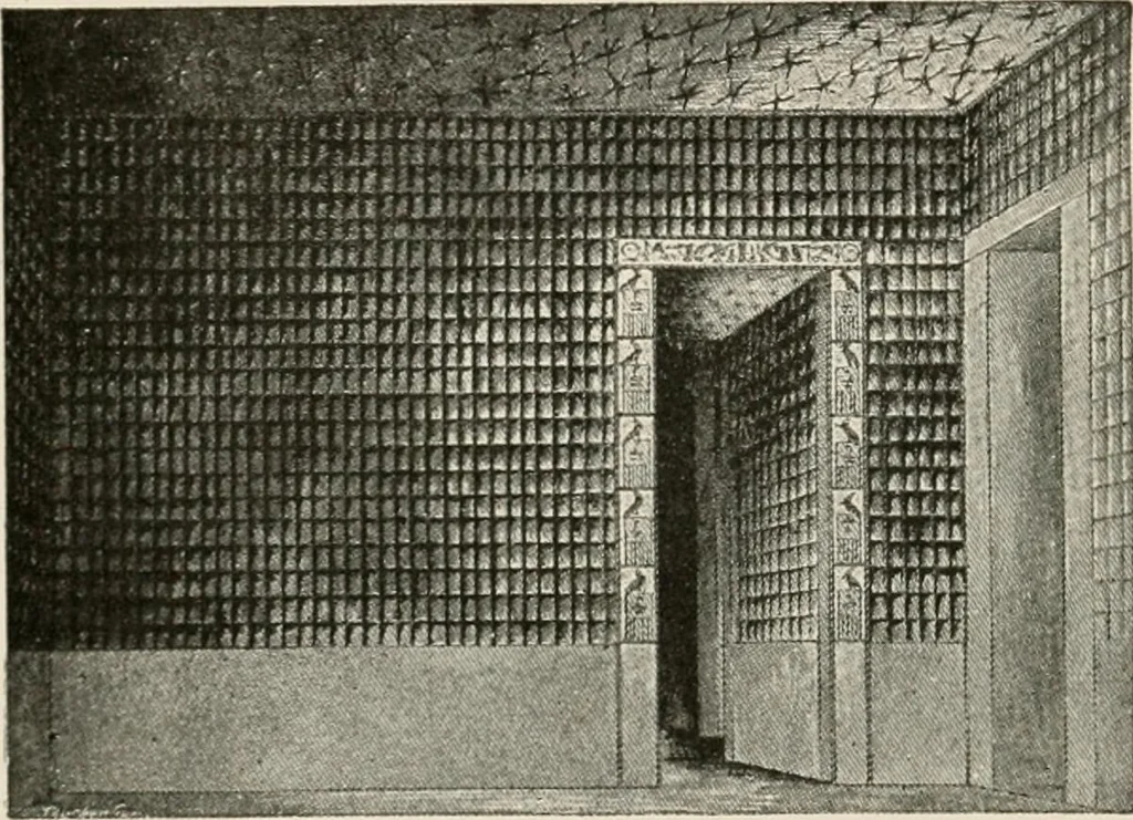 An illustration from Art in Egypt, 1912, leaf 111
