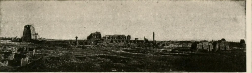An illustration from Art in Egypt, 1912, leaf 114