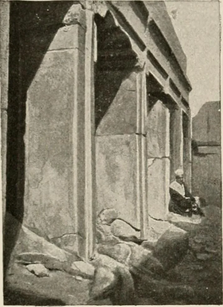 An illustration from Art in Egypt, 1912, leaf 115