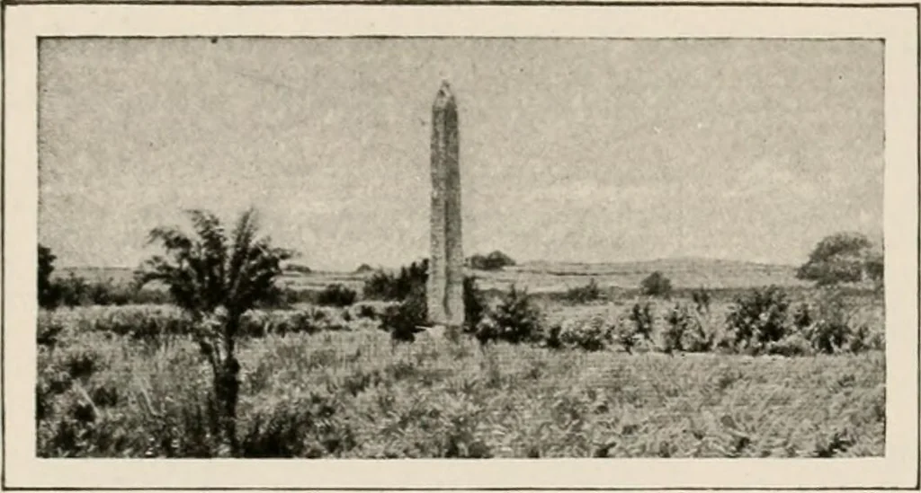 An illustration from Art in Egypt, 1912, leaf 117